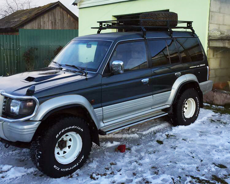 Экспедиционный багажник OVERLAND на крышу с заводскими водостоками