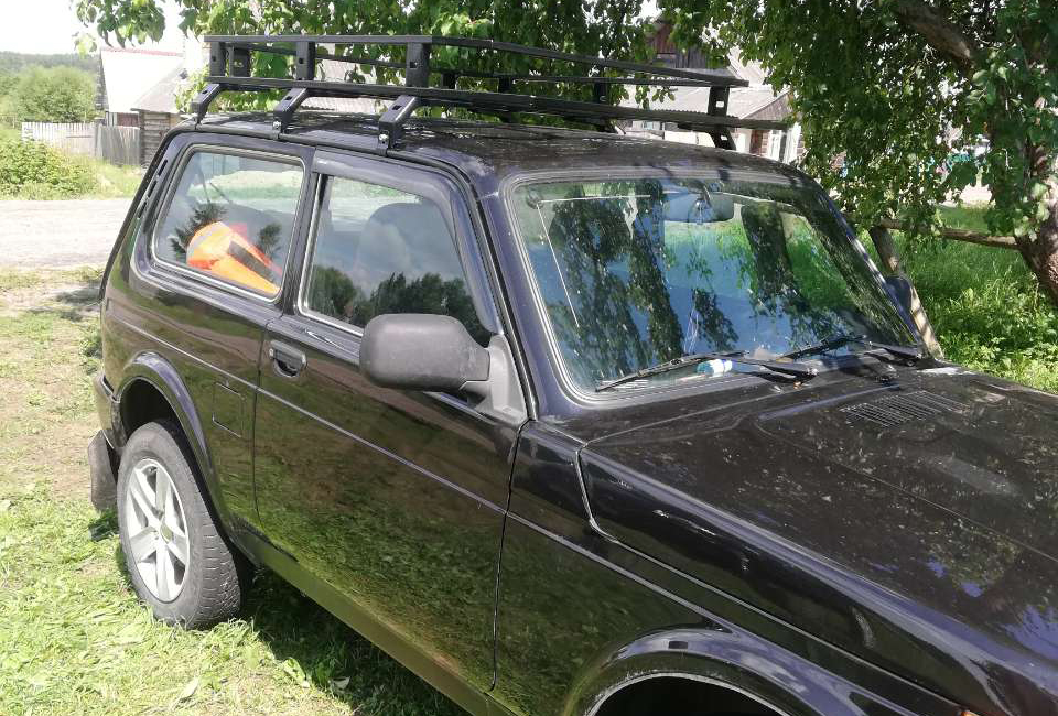 Экспедиционный багажник OVERLAND на крышу с заводскими водостоками
