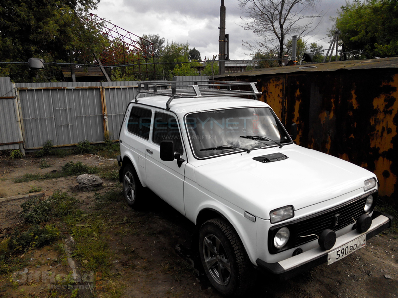 Экспедиционный багажник OVERLAND на крышу с заводскими водостоками