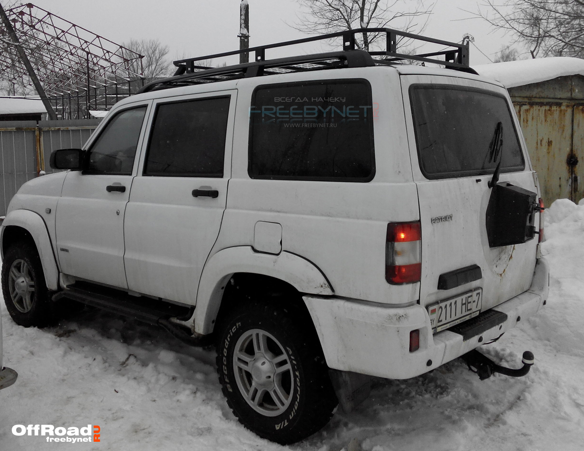 Экспедиционный багажник OVERLAND на крышу с заводскими водостоками