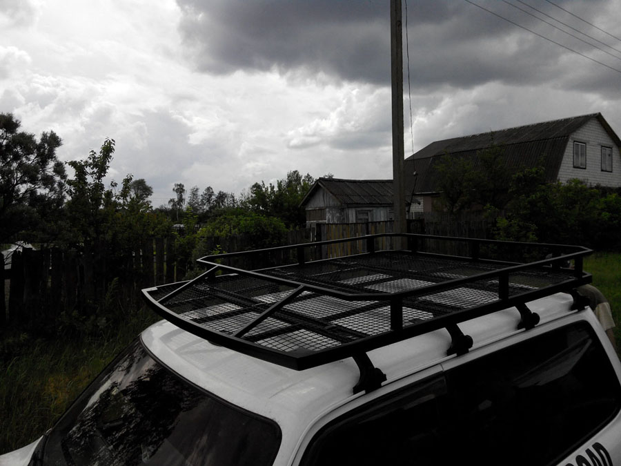 Экспедиционный багажник OVERLAND на крышу с заводскими водостоками