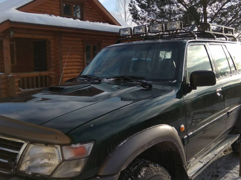 Экспедиционный багажник OVERLAND на крышу с заводскими водостоками