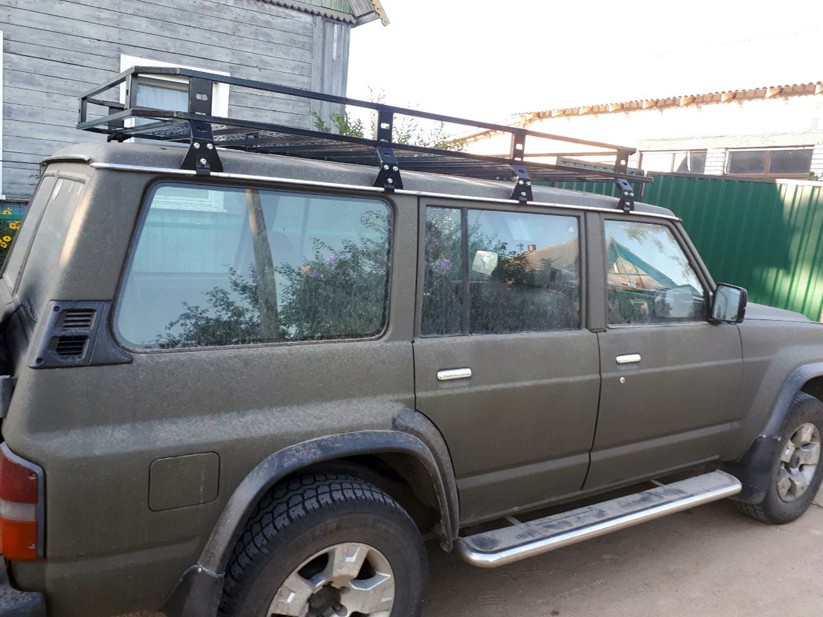 Экспедиционный багажник OVERLAND на крышу с заводскими водостоками