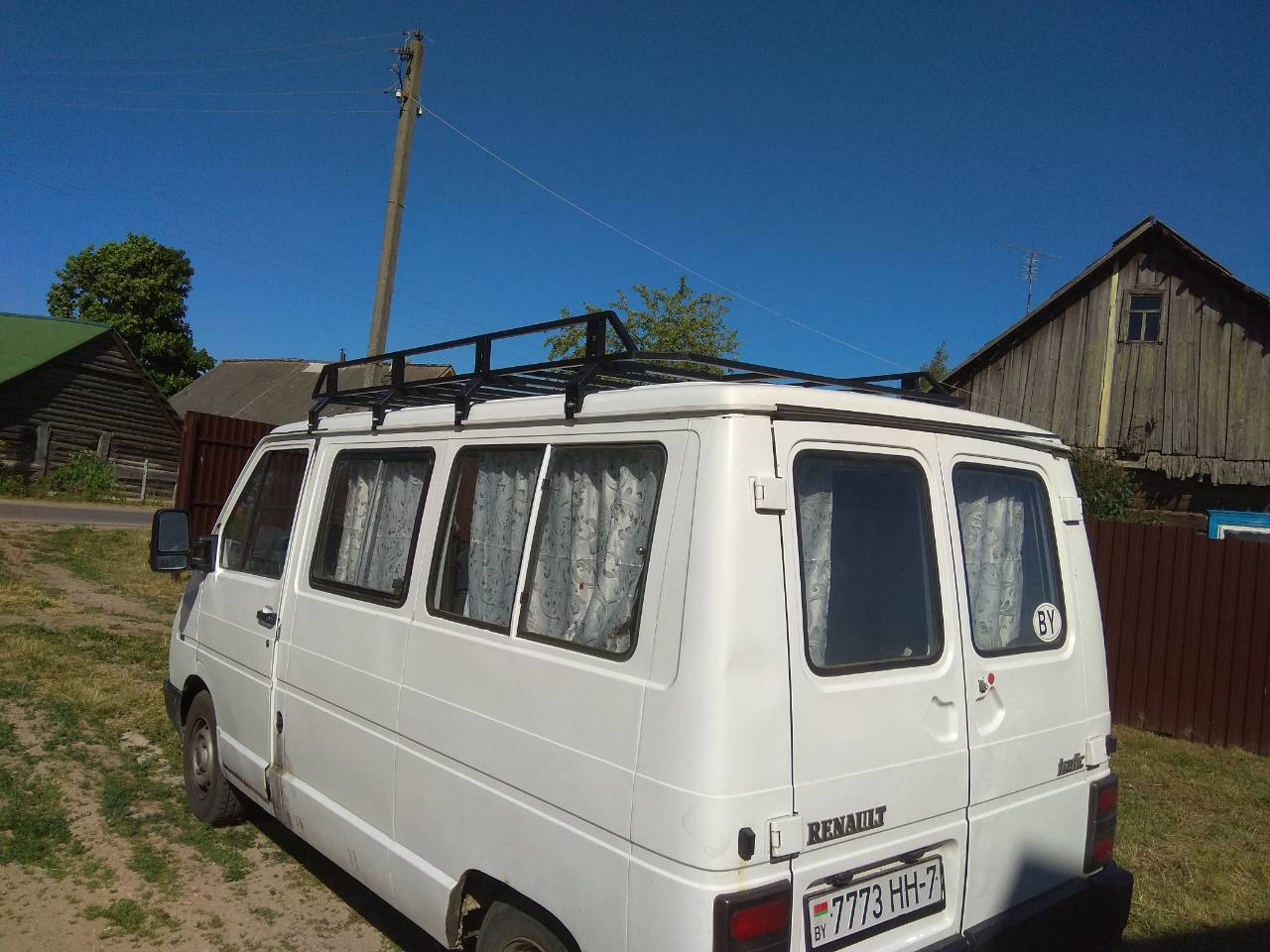 Экспедиционный багажник OVERLAND на крышу с заводскими водостоками