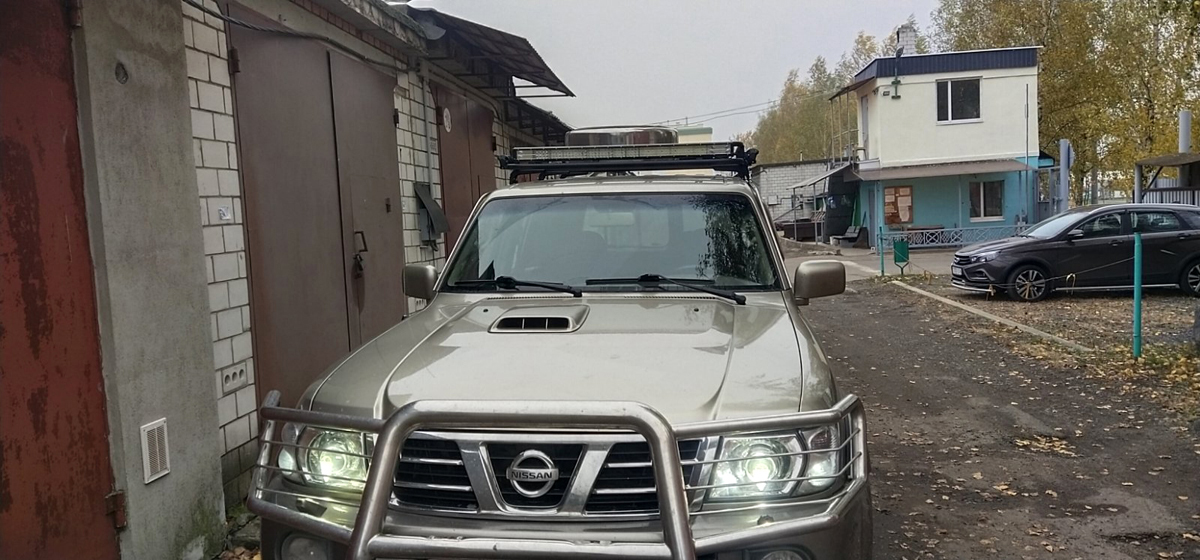 Экспедиционный багажник OVERLAND на крышу с заводскими водостоками